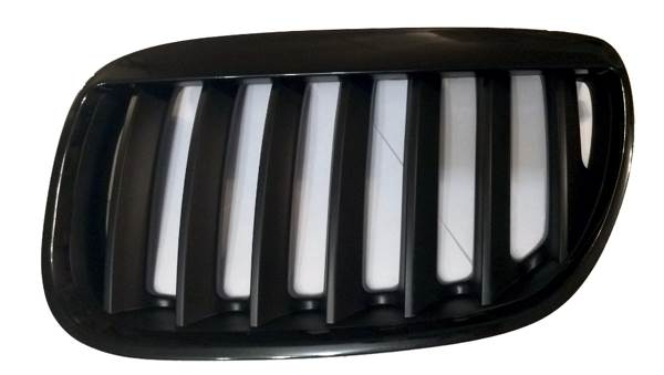 Решетки радиатора для BMW X5 2004-06. Черные Решетки радиатора для BMW X5 2004-06. Черные