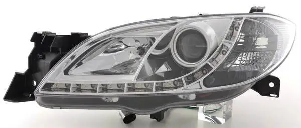 Комплект фар для Mazda 3 2003-2008. Хром