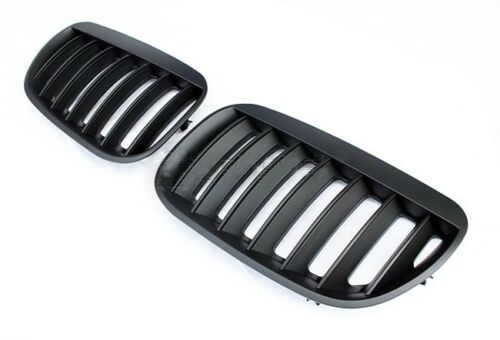 Решетки радиатора для BMW X5 2004-06. Черные