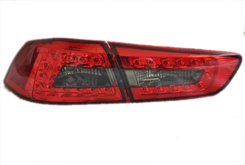 Фонари для Lancer X. Красные, тонированные Фонари для Lancer X. Красные, тонированные