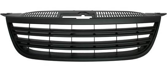 Решетка радиатора для VW Tiguan 2007-2011. Черная