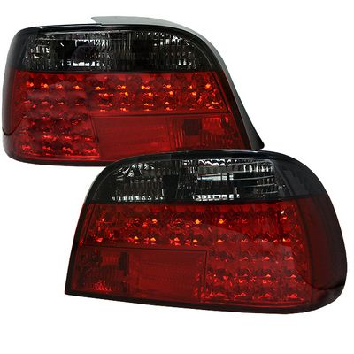 Фонари для BMW E38. Светодиодные, красные, тонированные Фонари для BMW E38. Светодиодные, красные, тонированные