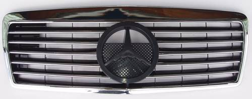Решетка радиатора для Mercedes-Benz W210 1995-99. Спорт стиль