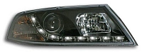 Комплект фар для Skoda Octavia 2004-08. Черные