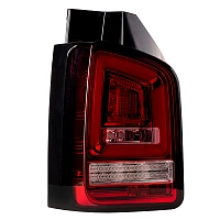 Фонари для VW Transporter T5 2010-. Светодиодные, красные, тонированные