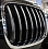 Решетки радиатора для BMW X5 E70, X6 E71. Хром, черные