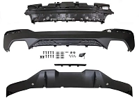 Задний диффузор BMW G30. М-Перфоманс