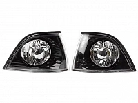 Комплект поворотников для BMW E36 купе. Черные