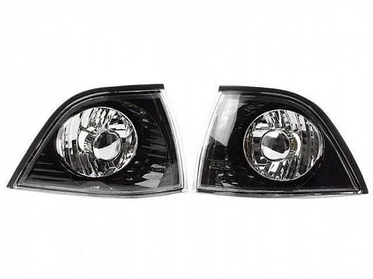 Комплект поворотников для BMW E36 купе. Черные