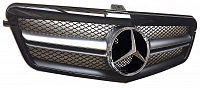 Решетка радиатора для Mercedes-Benz E-класс W212 2009-13. АМГ, хром