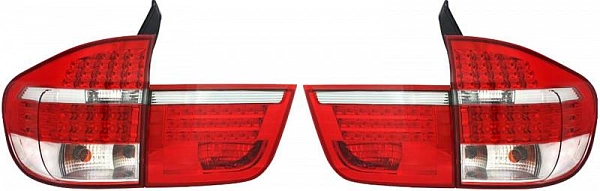 Фонари для BMW X5 E70 2007-10. Светодиодные, красные Фонари для BMW X5 E70 2007-10. Светодиодные, красные