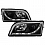 Комплект фар для Volvo S40 1997-2003. Черные Комплект фар для Volvo S40 1997-2003. Черные