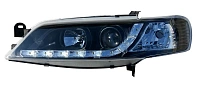 Комплект фар для Opel Vectra B 1999-01. Черные