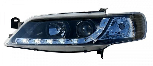 Комплект фар для Opel Vectra B 1999-01. Черные Комплект фар для Opel Vectra B 1999-01. Черные