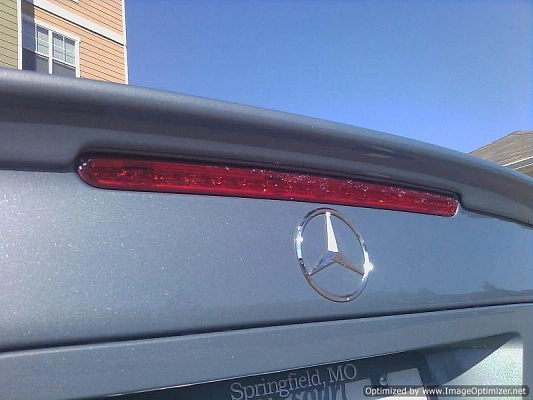 Спойлер крышки багажника Mercedes-Benz W203 Mercedes-Benz C-класс 2000-2007, седан, АМГ стиль.