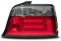 Фонари для BMW E36 седан. стиль газоразрядной трубки, тонированные