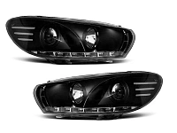 Комплект фар для VW Scirocco с 2008. Черные