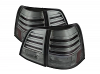 Фонари для Toyota Land Cruiser 200 2007-12. Тонированные