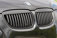 Решетки радиатора для BMW E92. Черные