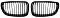 Решетки радиатора для BMW 1 E87, E81, E82, E88, с 2008. Черные