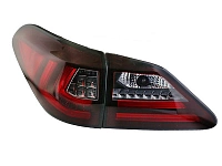 Фонари для Lexus RX300 350 2009-15. Светодиодные, красные, тонированные