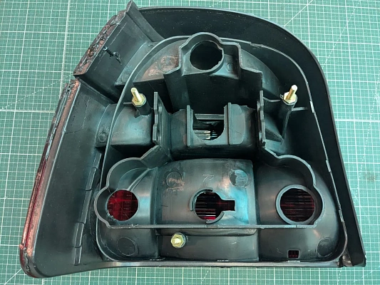 Фонарь задний правый (тонированный)  VW Golf 3. Китай