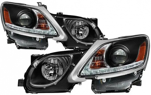 Комплект фар для Lexus GS300, GS350, GS450, GS460 2004-09 под ксенон AFS.