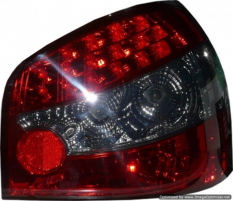 Фонари для Audi A3 8L. Светодиодные, красные, тонированные Фонари для Audi A3 8L. Светодиодные, красные, тонированные
