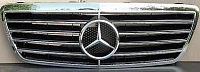 Решетка радиатора для Mercedes-Benz W210 1999-02. Спорт стиль