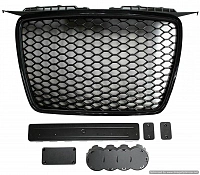 Решетка радиатора для Audi A3 8P 2005-09. RS стиль