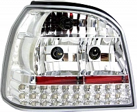Фонари для VW Golf 3. Светодиодные, хром