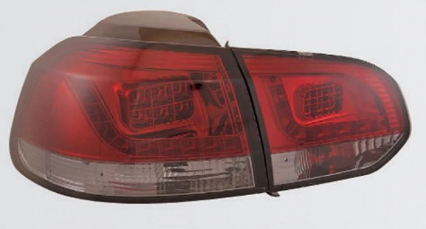 Фонари для VW Golf 6. Светодиодные, красные, тонированные Фонари для VW Golf 6. Светодиодные, красные, тонированные