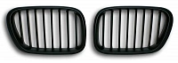 Решетки радиатора для BMW X5 1999-03. Черные