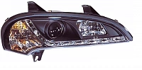 Комплект фар для Opel Tigra 1994-03. Черные
