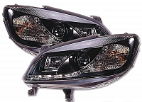 Комплект фар для Opel Zafira A 1999-05. Черные