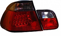 Фонари для BMW E46 2002-04 седан. Светодиодные, красные, тонированные