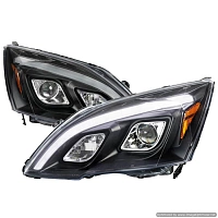 Комплект фар для Honda CR-V 07-11. Черные