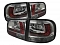 Фонари для VW Touareg 2003-10. Светодиодные, тонированные
