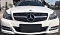 Решетка радиатора для Mercedes-Benz W204 C-класс 2006-14. Бриллиантовая, черная, хром Решетка радиатора для Mercedes-Benz W204 C-класс 2006-14. Бриллиантовая, черная, хром
