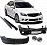 Комплект обвеса Mercedes-Benz W204 C-класс 2007-2011 АМГ C63 стиль.