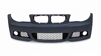 Бампер передний для BMW E81, E82, E87 2004-2011, M-tech стиль.