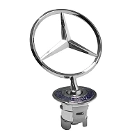Эмблема Mercedes-Benz W210, W202, W204, W221, W208, W220 и другие.
