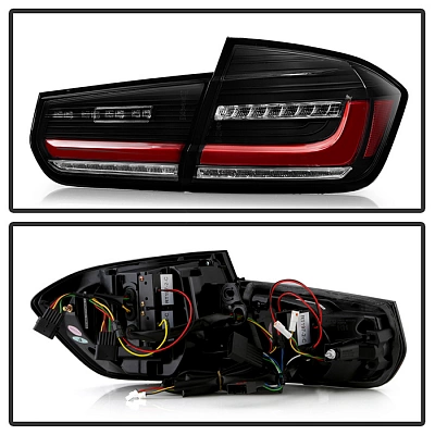 Фонари для BMW F30. Черные