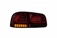 Фонари для VW Touareg 2003-10. Светодиодные, красные, тонированные