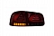 Фонари для VW Touareg 2003-10. Светодиодные, красные, тонированные