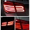 Фонари для Chevrolet Cruze с 2009. Светодиодные, красные, Mercedes-Benz S-классe стиль