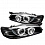 Комплект фар для Subaru Impreza 1994-00. Черные, ангельские глазки Комплект фар для Subaru Impreza 1994-00. Черные, ангельские глазки