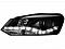 Комплект фар для VW Polo с 2009. Черные