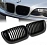 Решетки радиатора для BMW E46 2002-04 седан. Черные