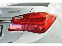 Фонари для Chevrolet Cruze с 2009. Светодиодные, красные, BMW стиль
